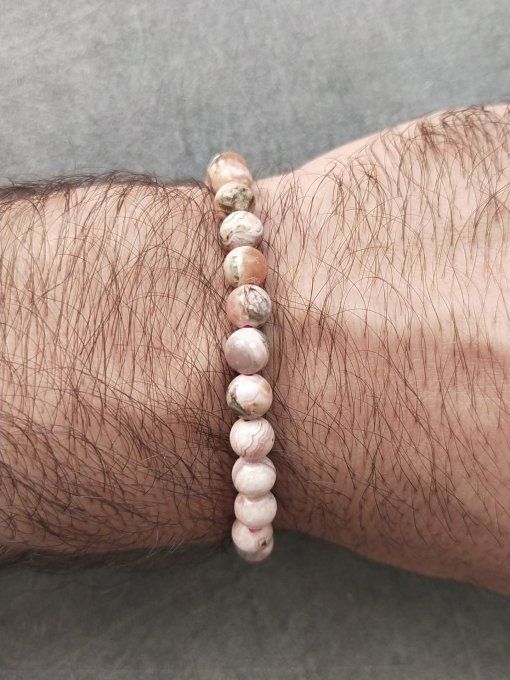 Bracelet : Rhodochrosite