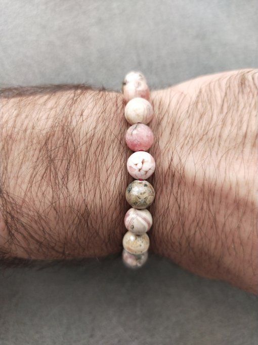 Bracelet : Rhodochrosite