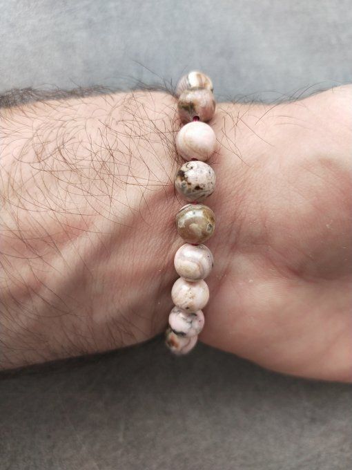 Bracelet : Rhodochrosite