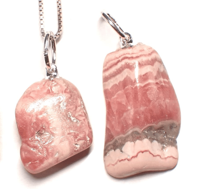 Pendentif Rhodochrosite