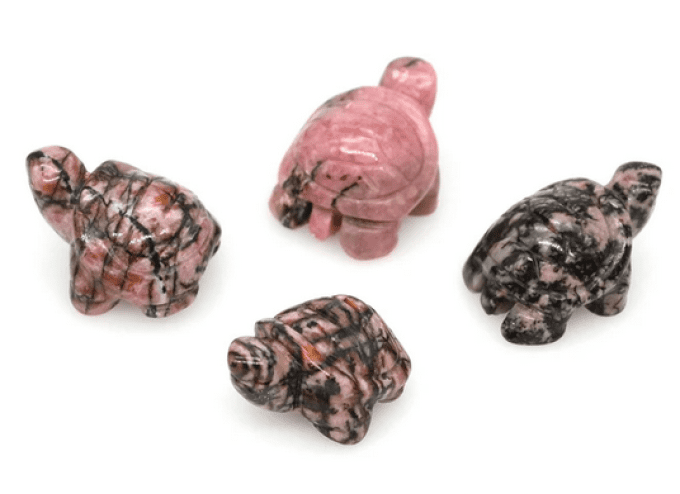 Mini tortue Rhodonite