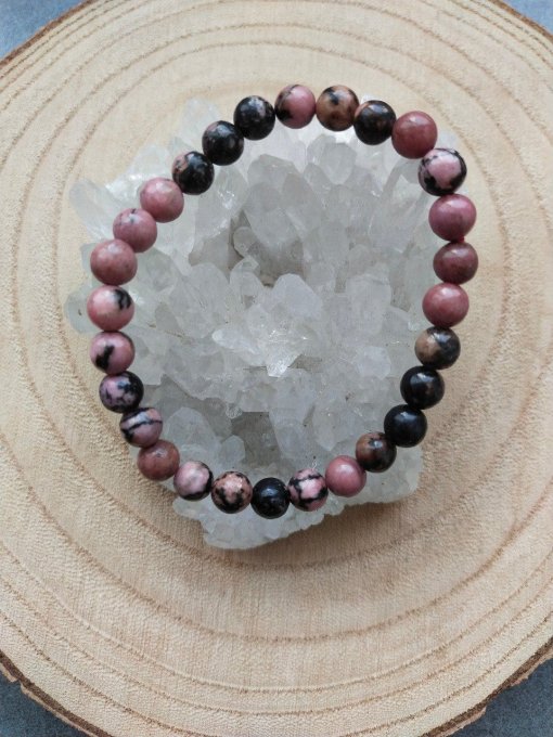 Bracelet Rhodonite (Taille enfant)