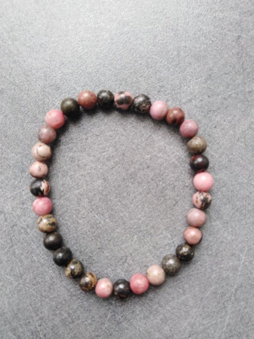 Bracelet Rhodonite (Taille enfant)