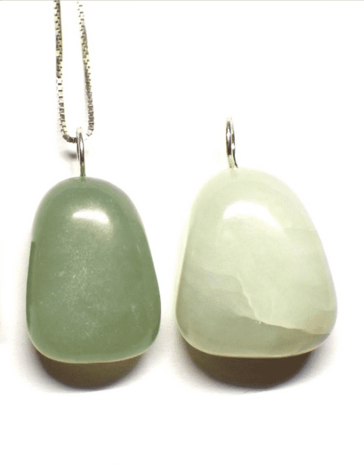 Pendentif Jade de chine forme libre