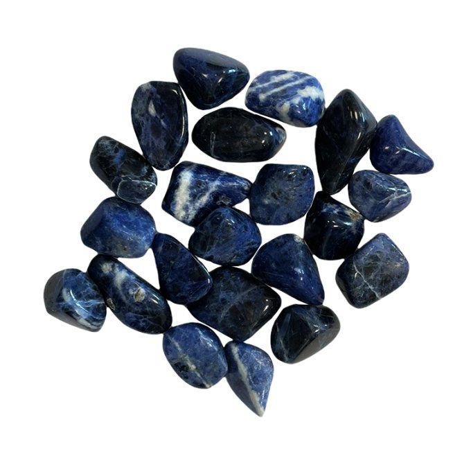 Pierre rouler Sodalite