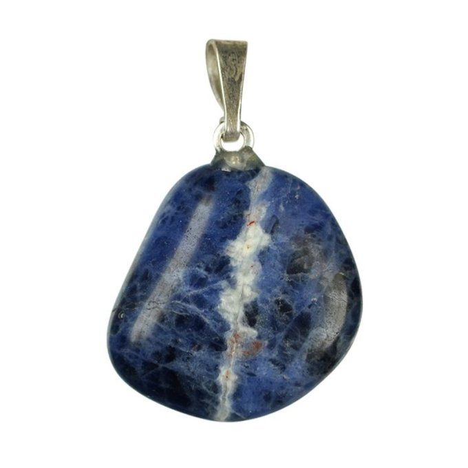 Pendentif Sodalite forme libre