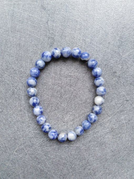 Perle Sodalite à l'unité