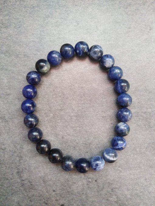 Perle Sodalite à l'unité