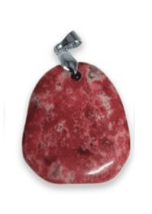 Pendentif Thulite forme libre