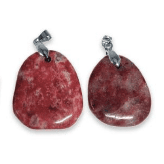 Pendentif Thulite forme libre