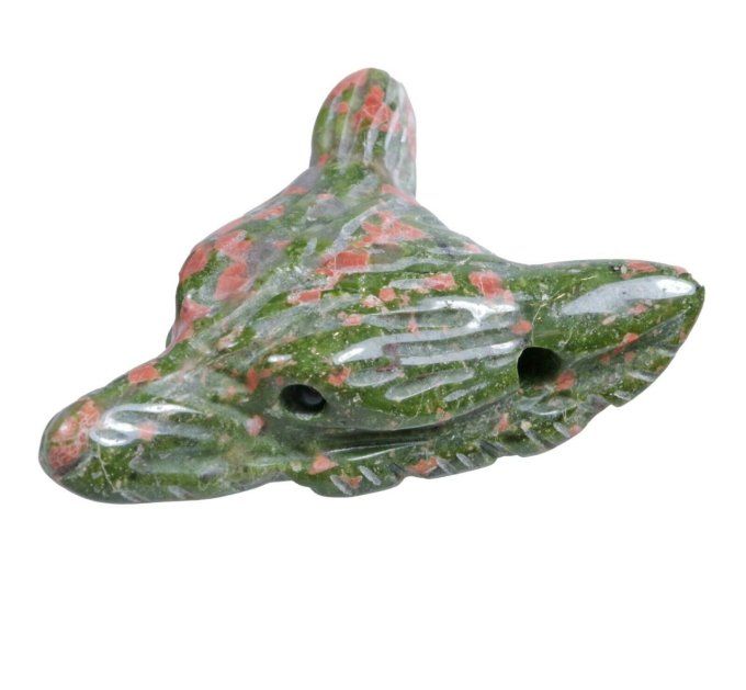 Tête de renard Unakite