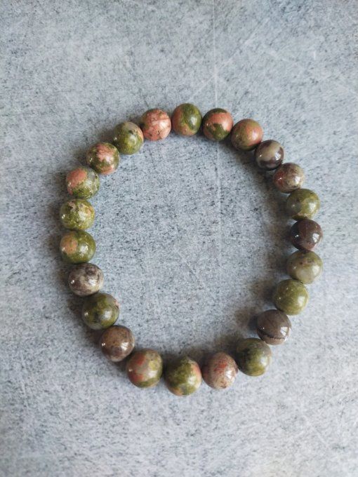 Bracelet Unakite