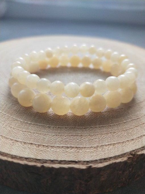 Bracelet Calcite orange