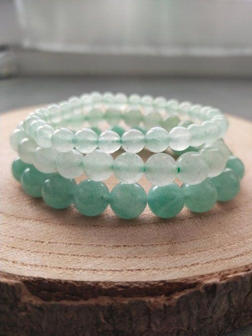 Bracelet Aventurine verte