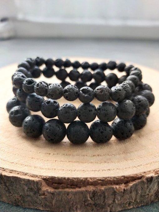 Bracelet Pierre de lave