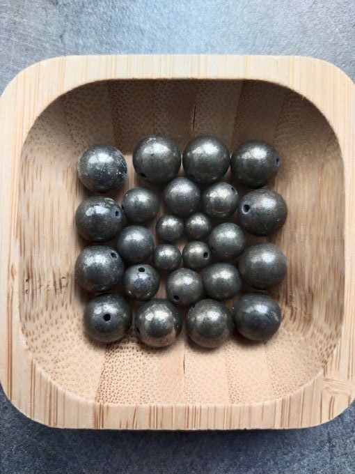Perle Pyrite à l'unité
