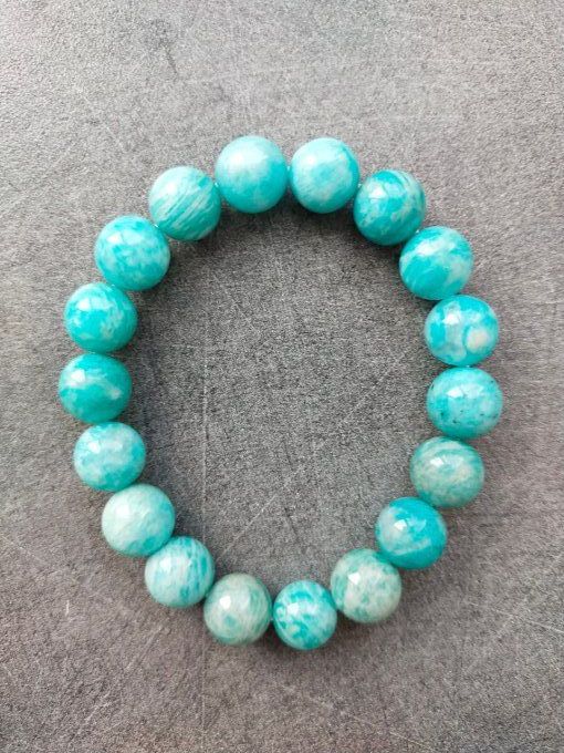 Perle Amazonite à l'unité