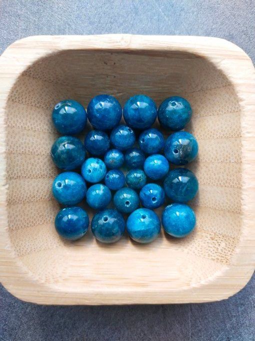 Perle Apatite à l'unité