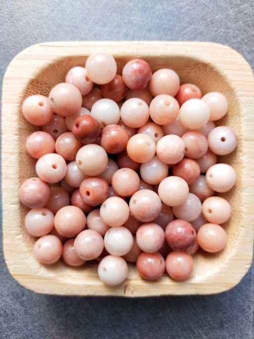 Perle Aventurine péche à l'unité