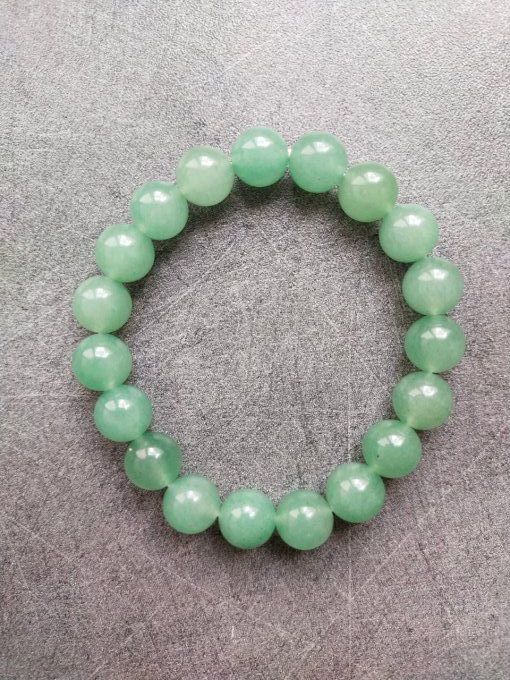 Perle Aventurine verte à l'unité