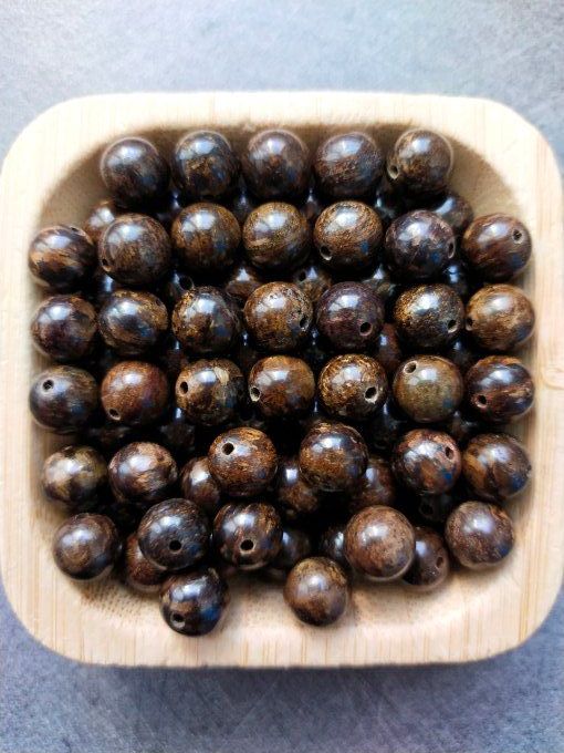 Perle Bronzite à l'unité
