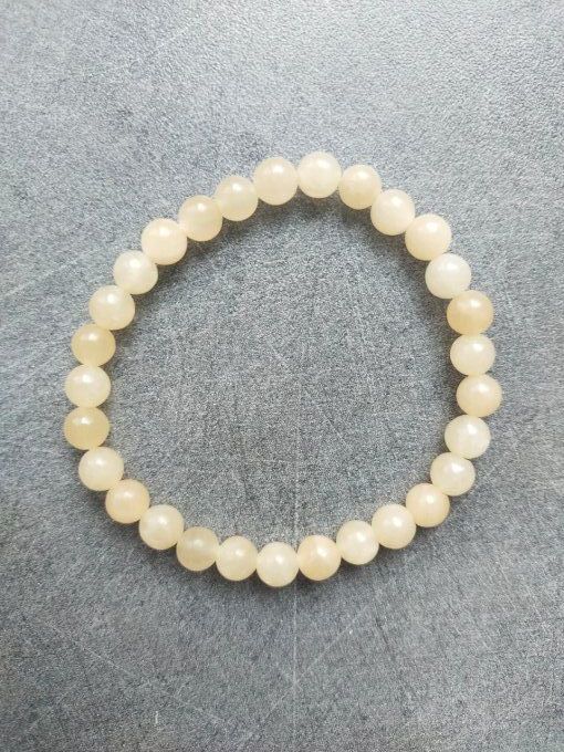 Bracelet Calcite orange (Taille enfant)