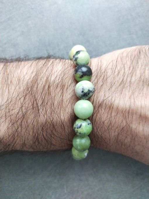 Bracelet Chrysoprase citron