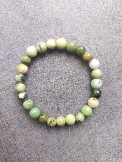 Bracelet Chrysoprase citron