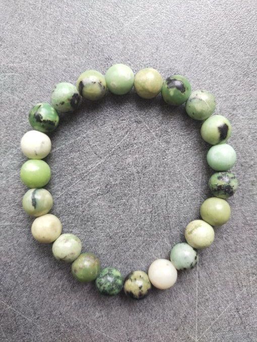 Bracelet Chrysoprase citron