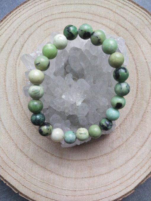 Bracelet Chrysoprase citron