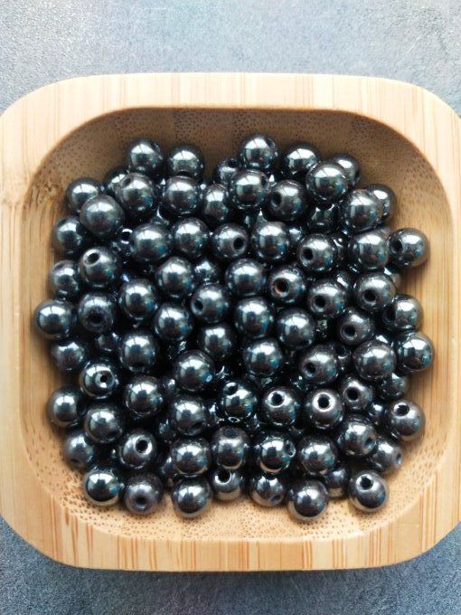 Perle Hématite à l'unité