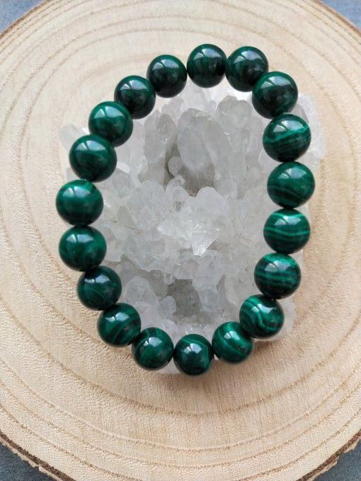 Perle Malachite à l'unité