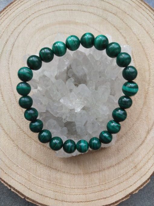 Perle Malachite à l'unité