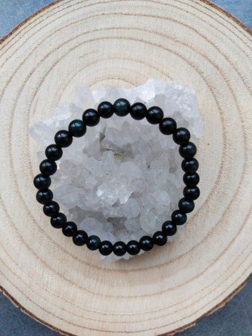 Bracelet Obsidienne Oeil Celeste