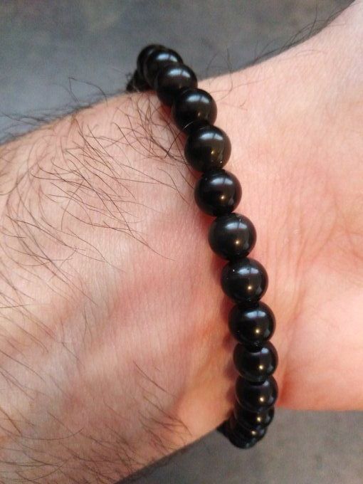 Bracelet Obsidienne Oeil Celeste