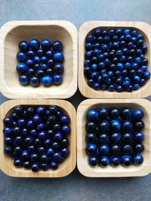 Perle Oeil de faucon à l'unité