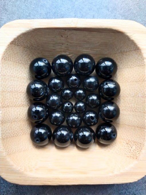 Perle Onyx à l'unité