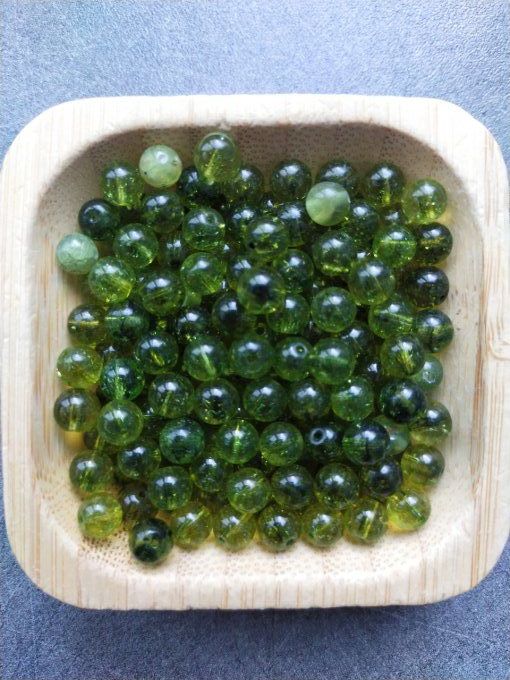 Perle Peridot à l'unité