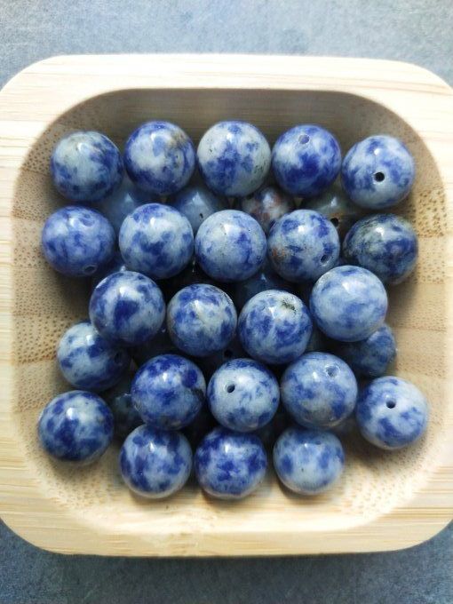Perle Sodalite à l'unité