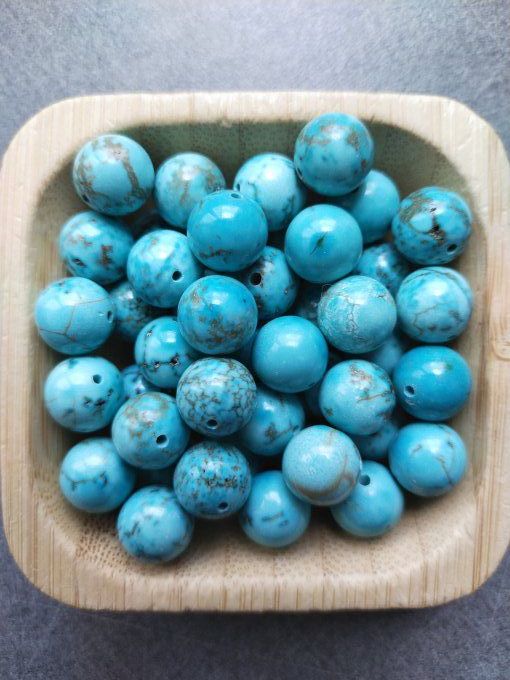 Turquoise (howlite teinté)