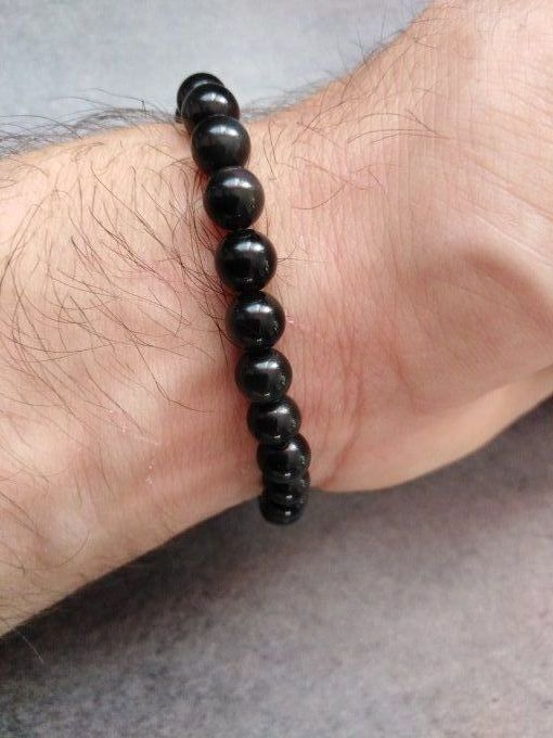 Bracelet Obsidienne Oeil Celeste