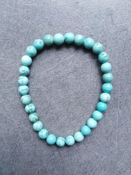 Turquoise (howlite teinté)